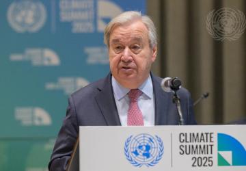 UN Secretary-General Guterres Opens High-Level Climate Action Event in New York