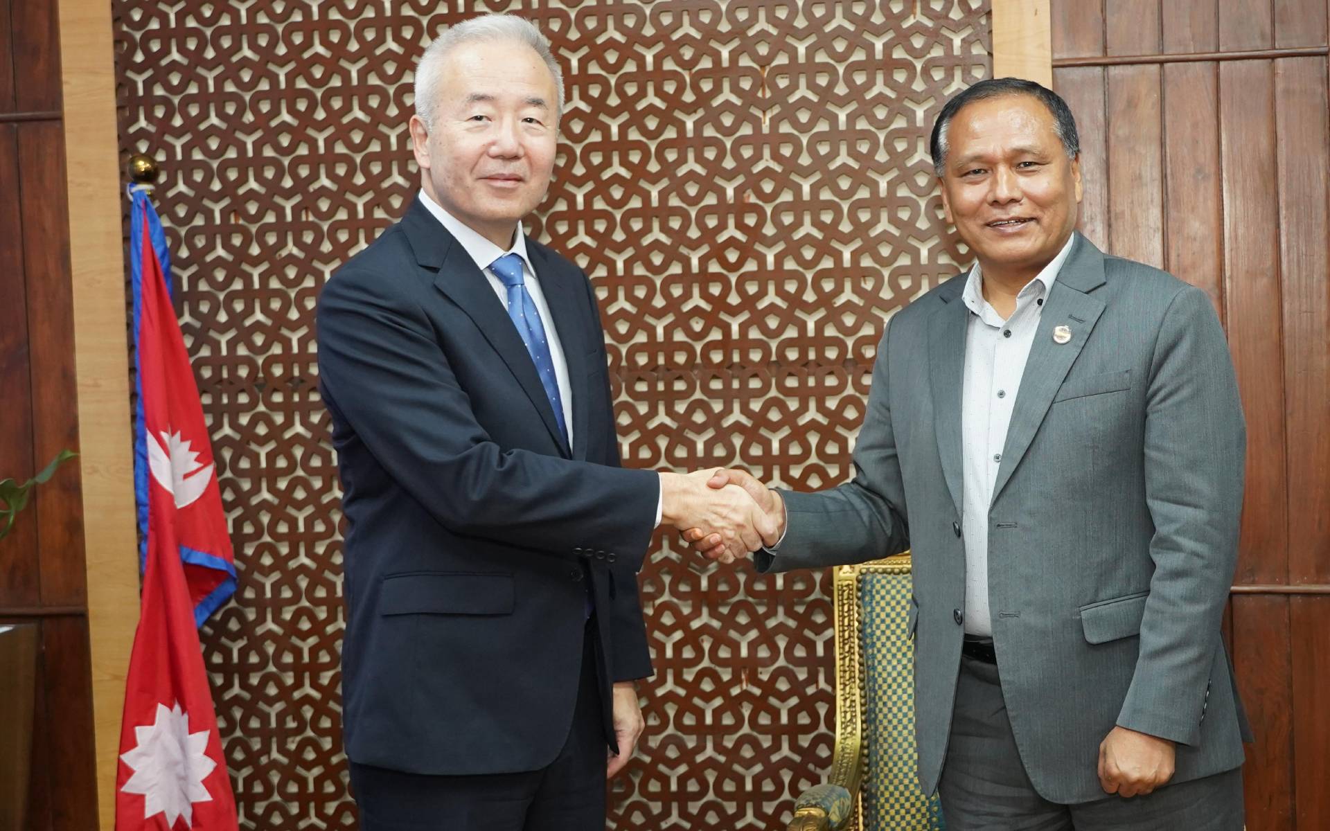 Minister Ghising Meets Japanese Ambassador to Discuss Development Cooperation