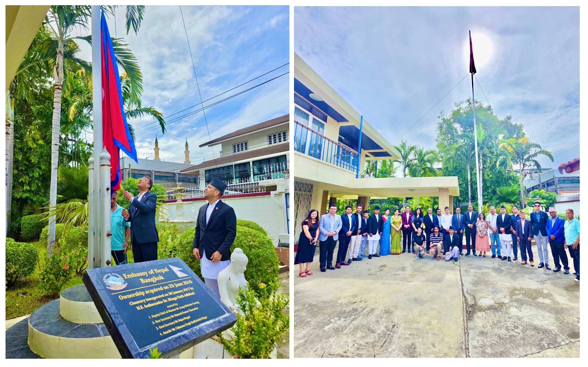 Nepal Embassy in Thailand Celebrates 11th Constitution Day