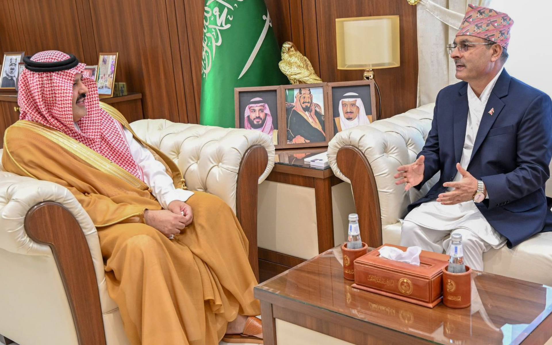 Ambassador Dhakal Meets Hail Governor in Saudi Arabia