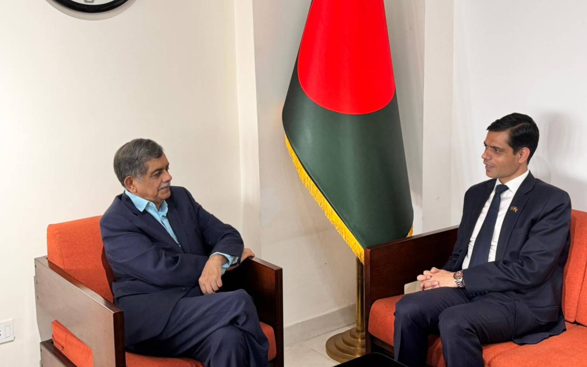 Ambassador Bhandari Meets Bangladesh Education Adviser to Strengthen Academic Cooperation