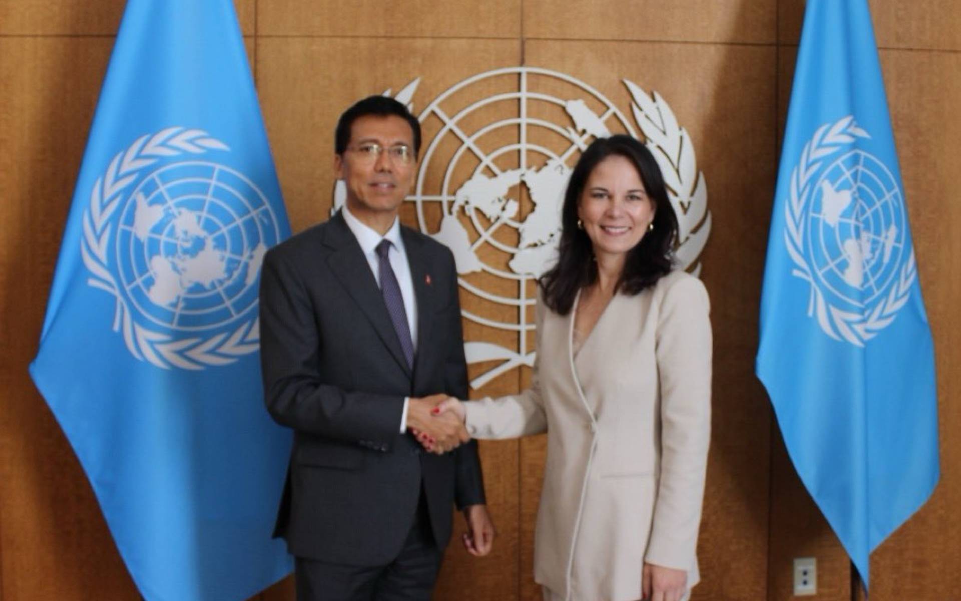 ECOSOC President Thapa Meets UNGA President to Strengthen Collaboration