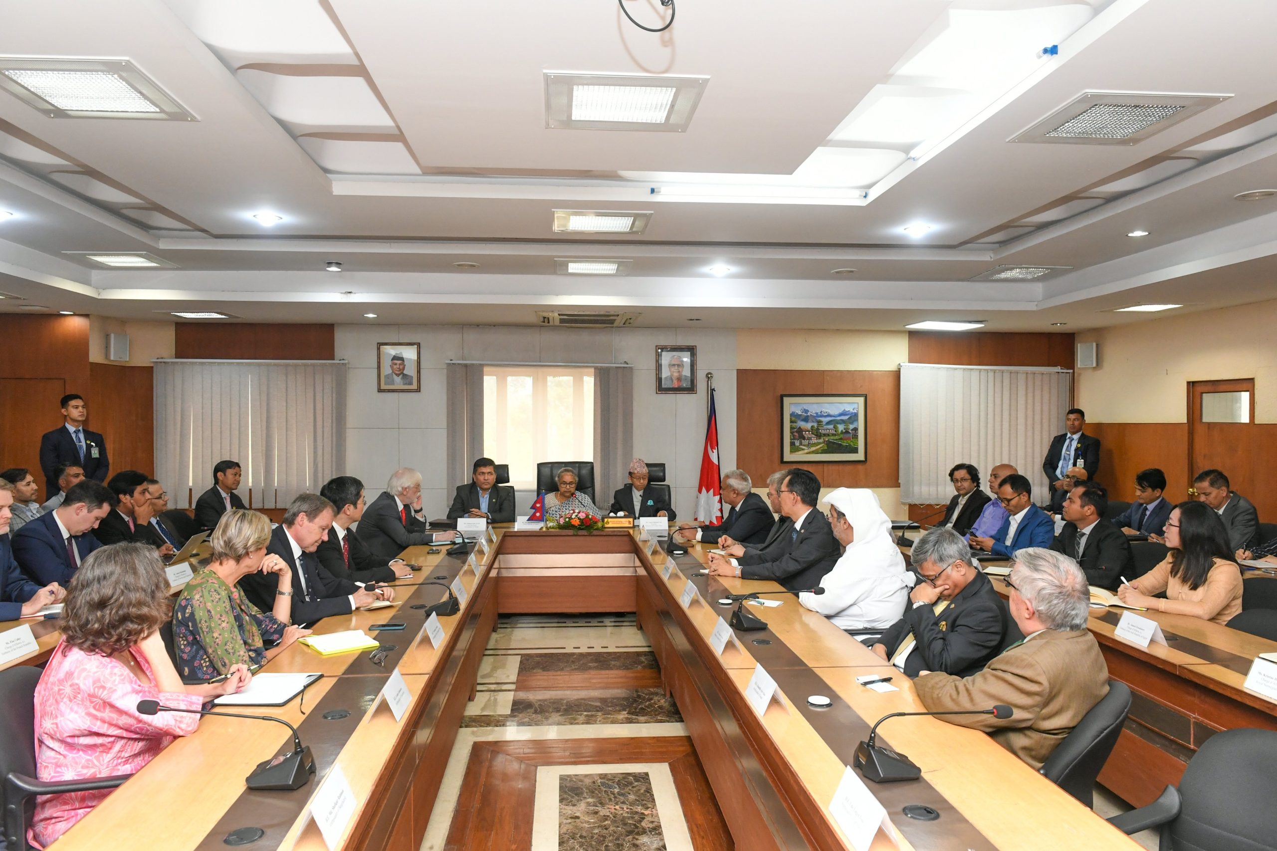 PM Karki Briefs Diplomats on Political Situation, Elections and Governance Reforms