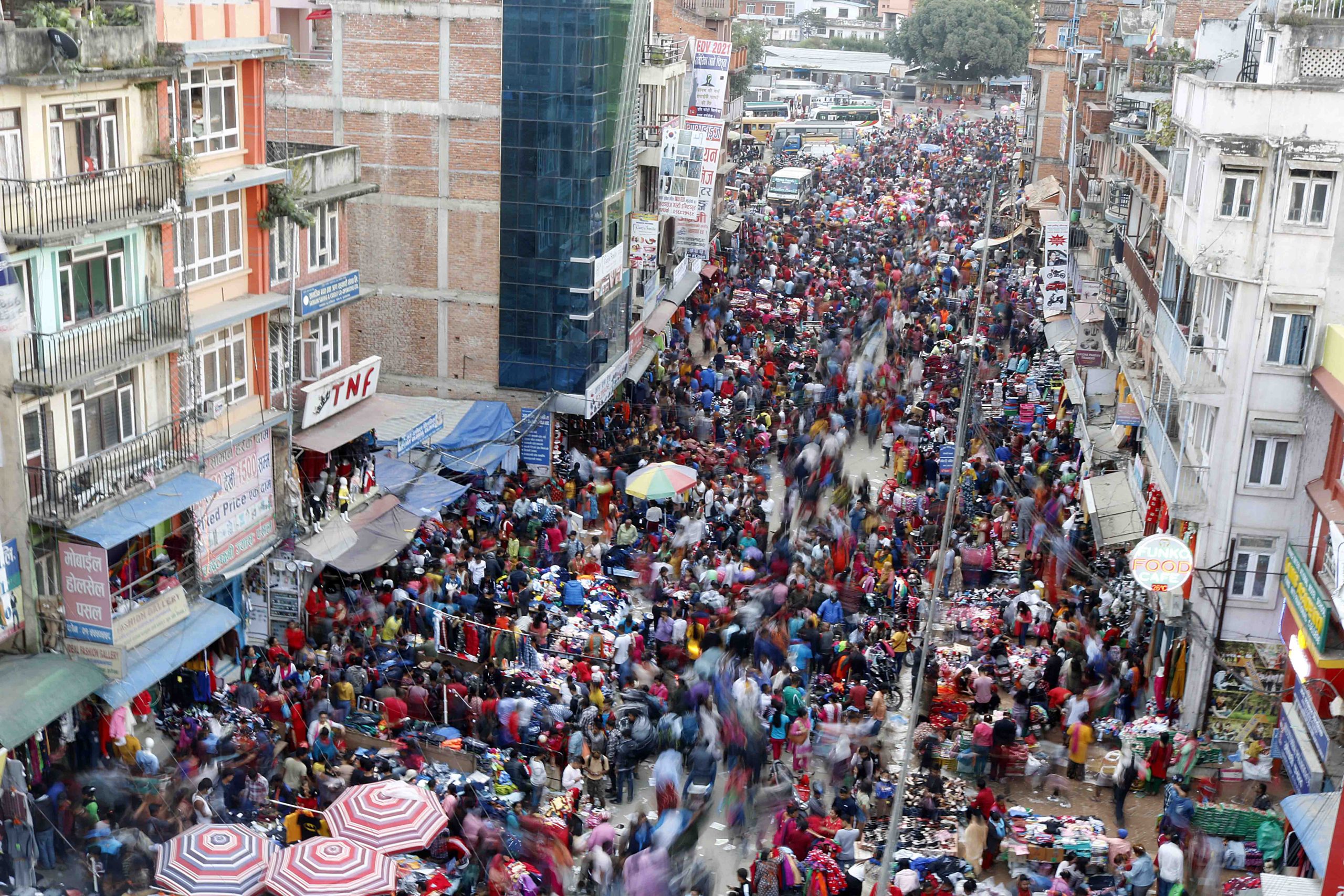 Markets Come Alive as Nepal Prepares to Celebrate Tihar, the Festival of Lights
