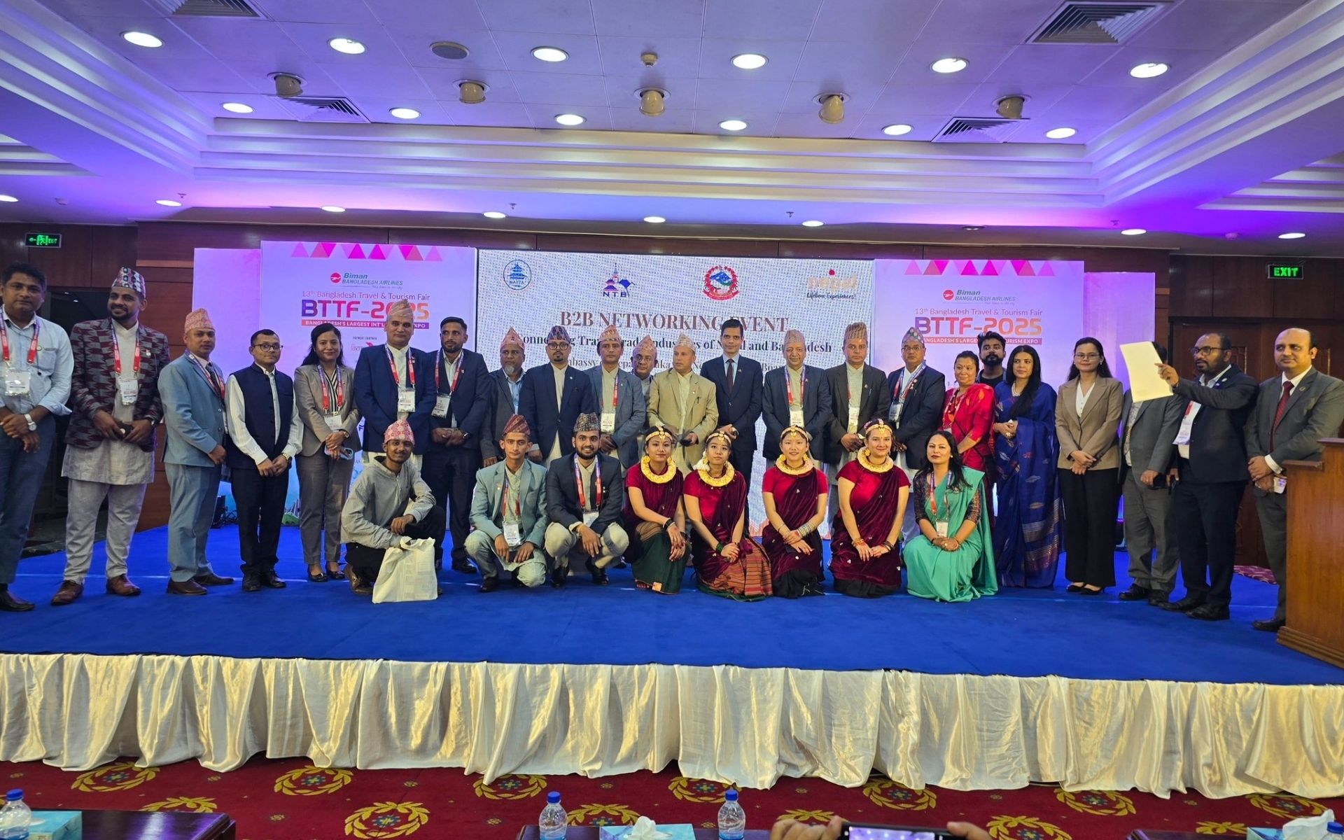 Nepal Embassy and NTB Host B2B Event at Bangladesh Travel Fair 2025 in Dhaka