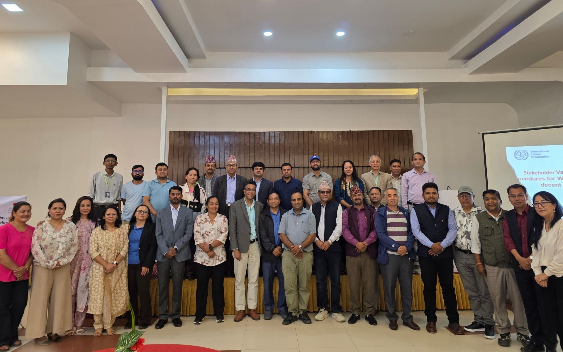 SWMAN and ILO Nepal Host Validation Workshop