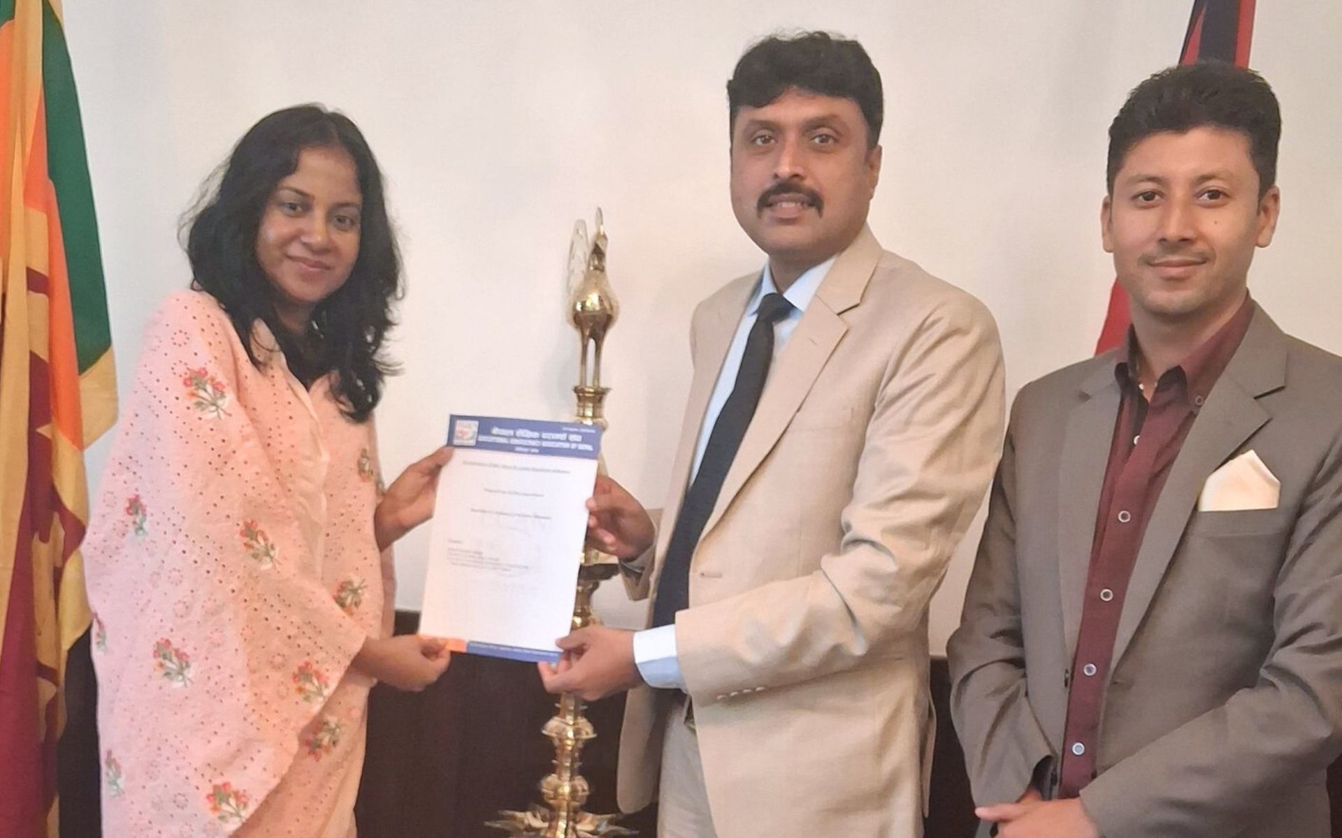 Sri Lankan Chargé d’Affaires Meets ECAN Officials to Boost Educational Cooperation