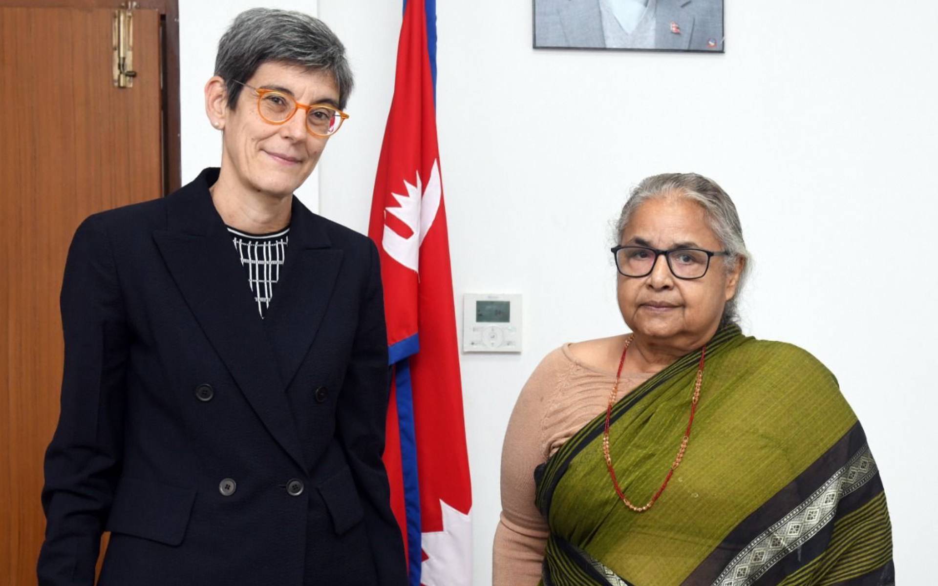 Swiss Ambassador Calls on Prime Minister Sushila Karki