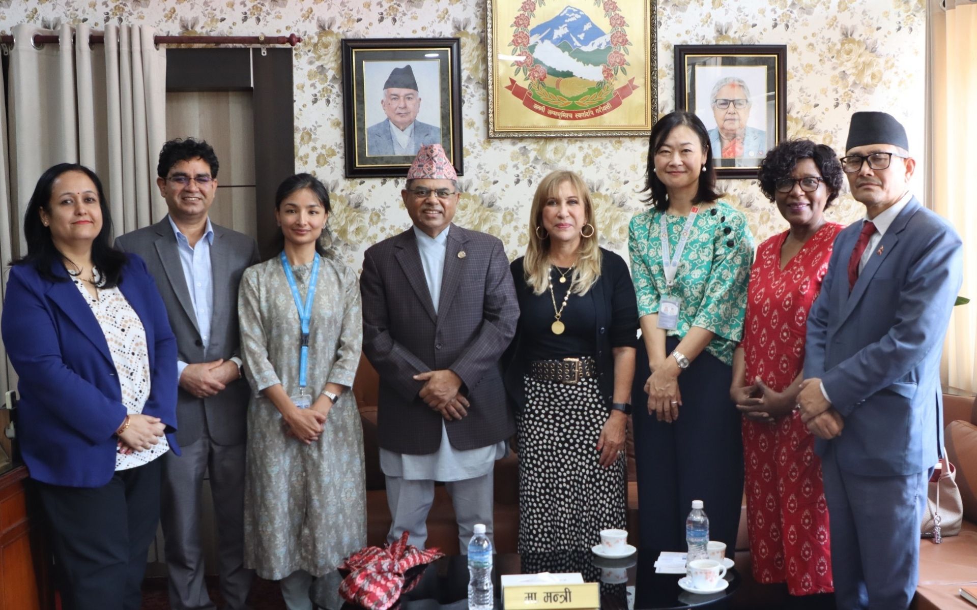 UN Resident Coordinator, UN Agencies, and Minister Sinha Discuss Justice and Inclusive Development