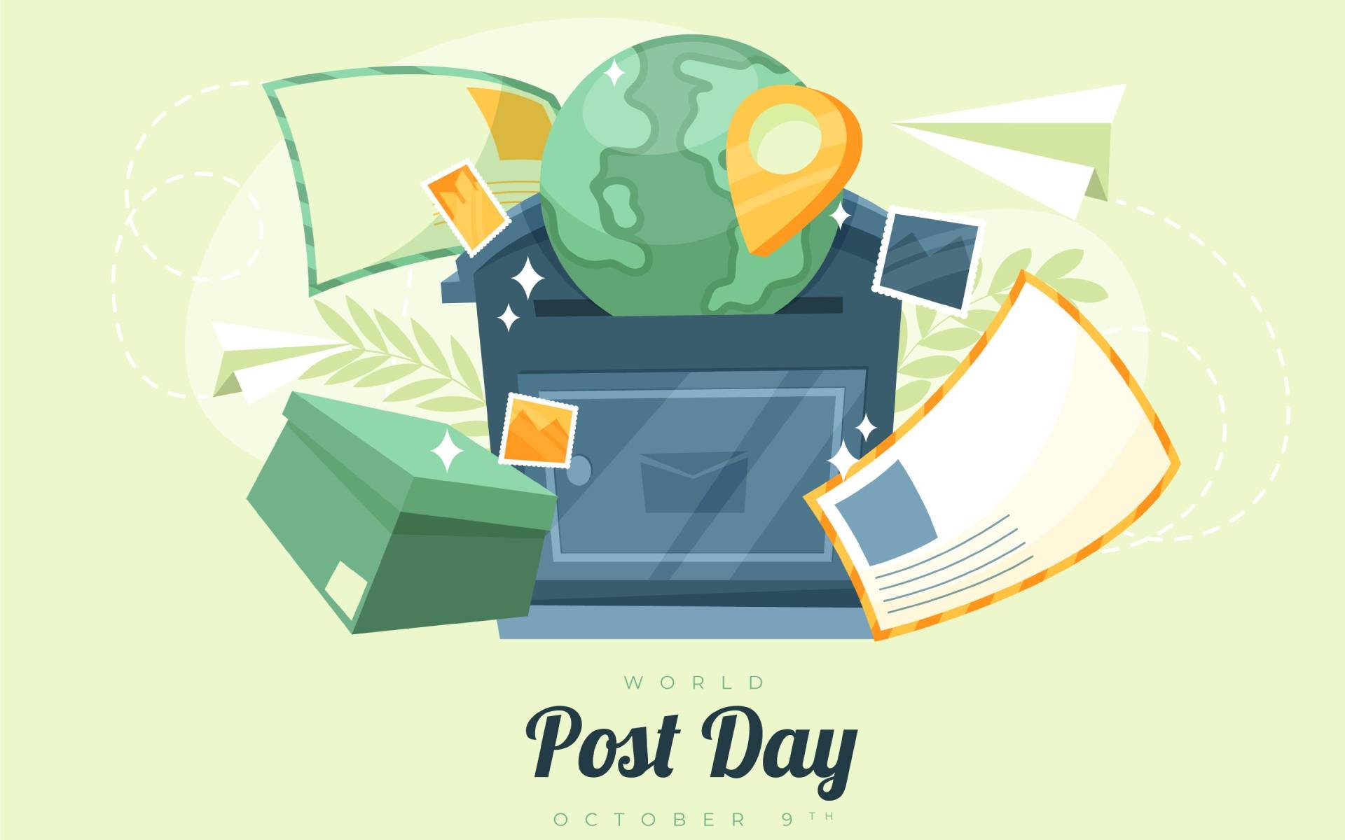 World Post Day Being Observed Today
