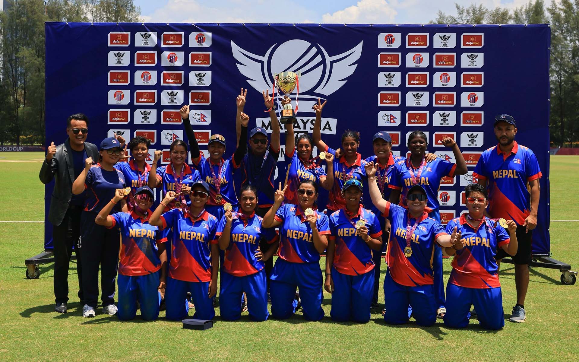 Nepal Clinches Women's T20I Series Against Malaysia
