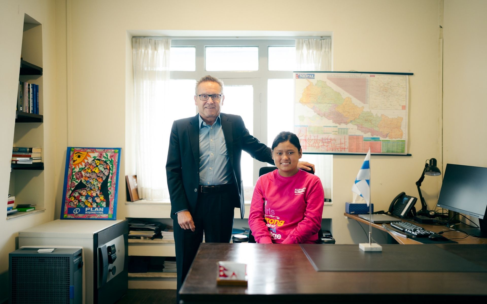 17-Year-Old Ramila Takes Over the Role of the Finnish Ambassador to Nepal for a Day