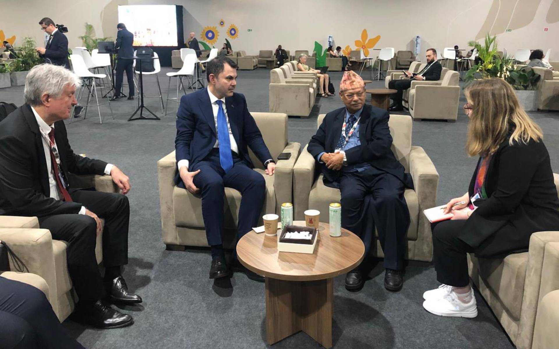 Agriculture Minister Dr. Pariyar Holds Bilateral Meetings at COP30