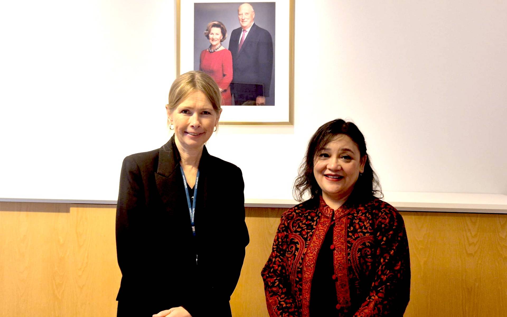 Ambassador Tuladhar Meets New Norwegian Ambassador to Denmark