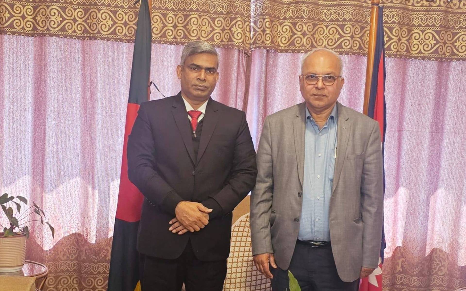 Bangladesh Ambassador Welcomes Newly Appointed Chair of Nepal’s Medical Education Commission