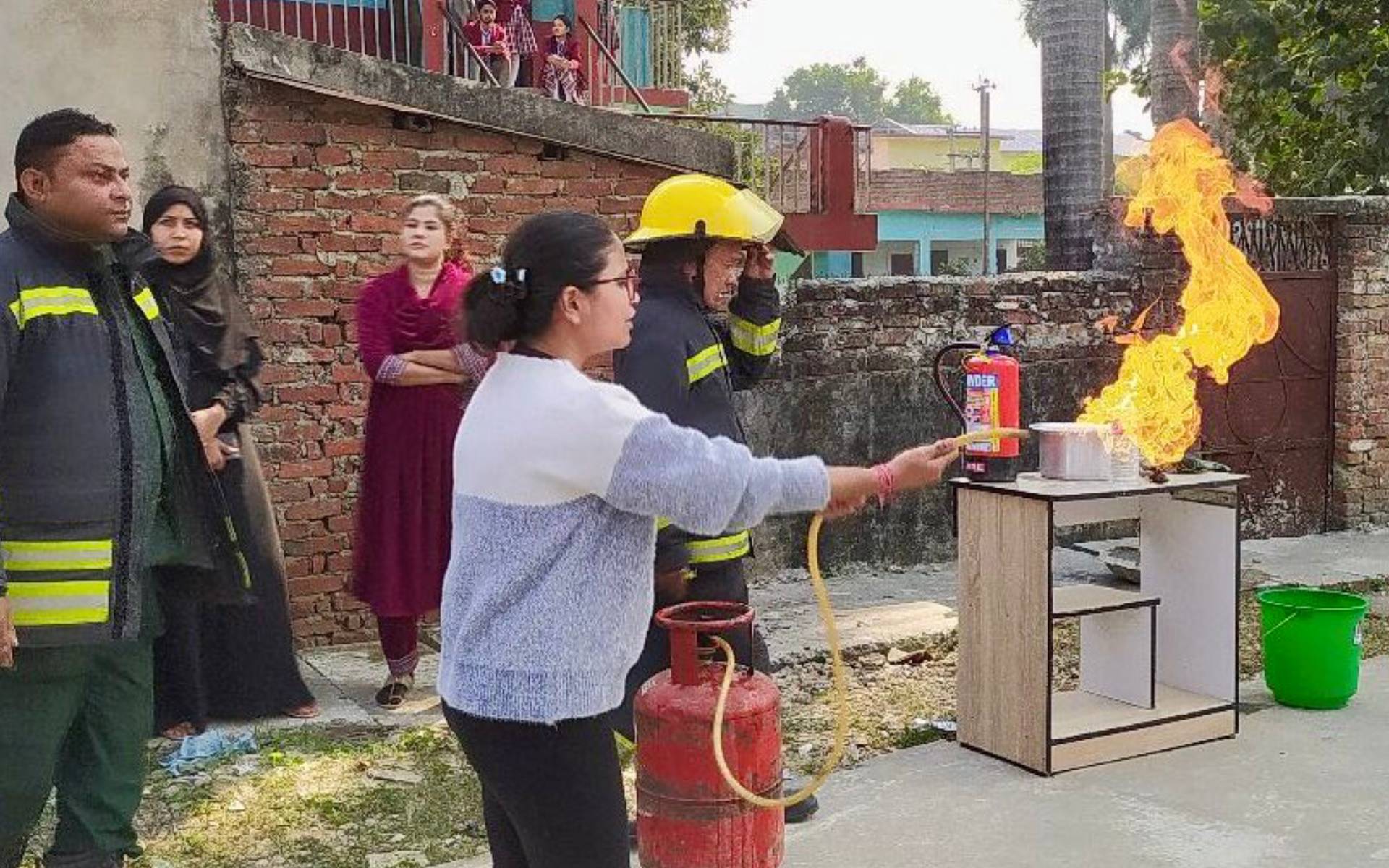 EU Humanitarian Aid Officials Monitor Disaster Preparedness Projects in Western Nepal