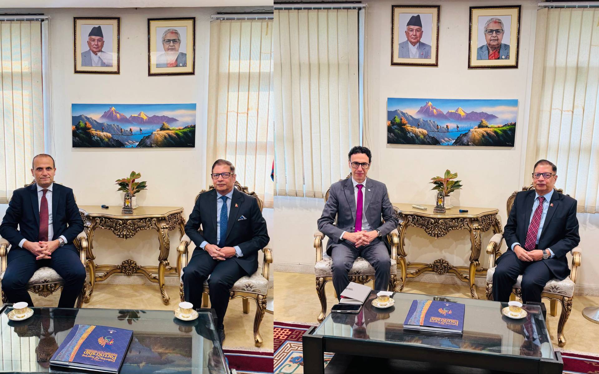 Envoys of Lebanon and ICRC Meet Nepal’s Ambassador to Boost Partnerships