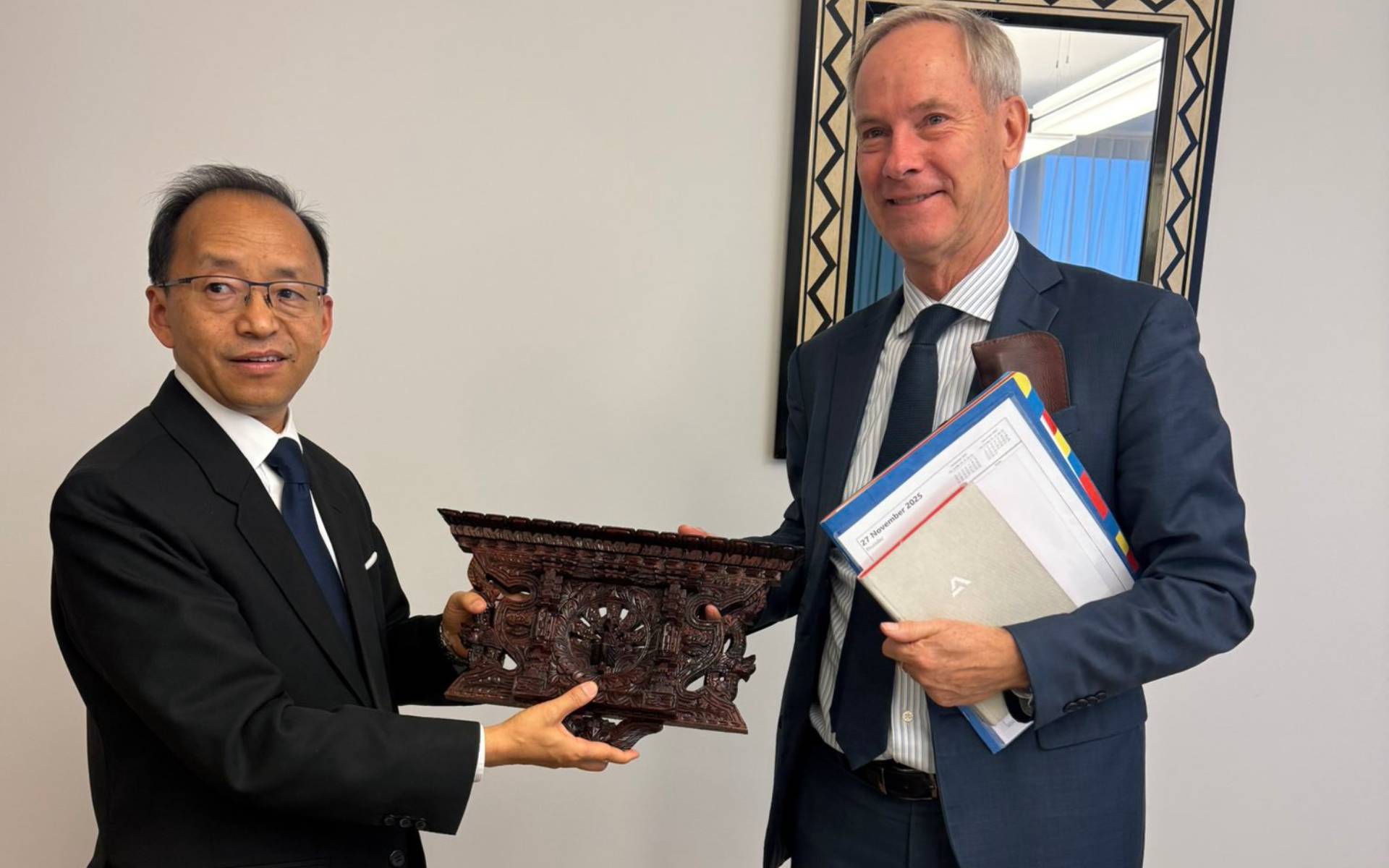 Foreign Secretary Rai Meets EU Political Director in Brussels