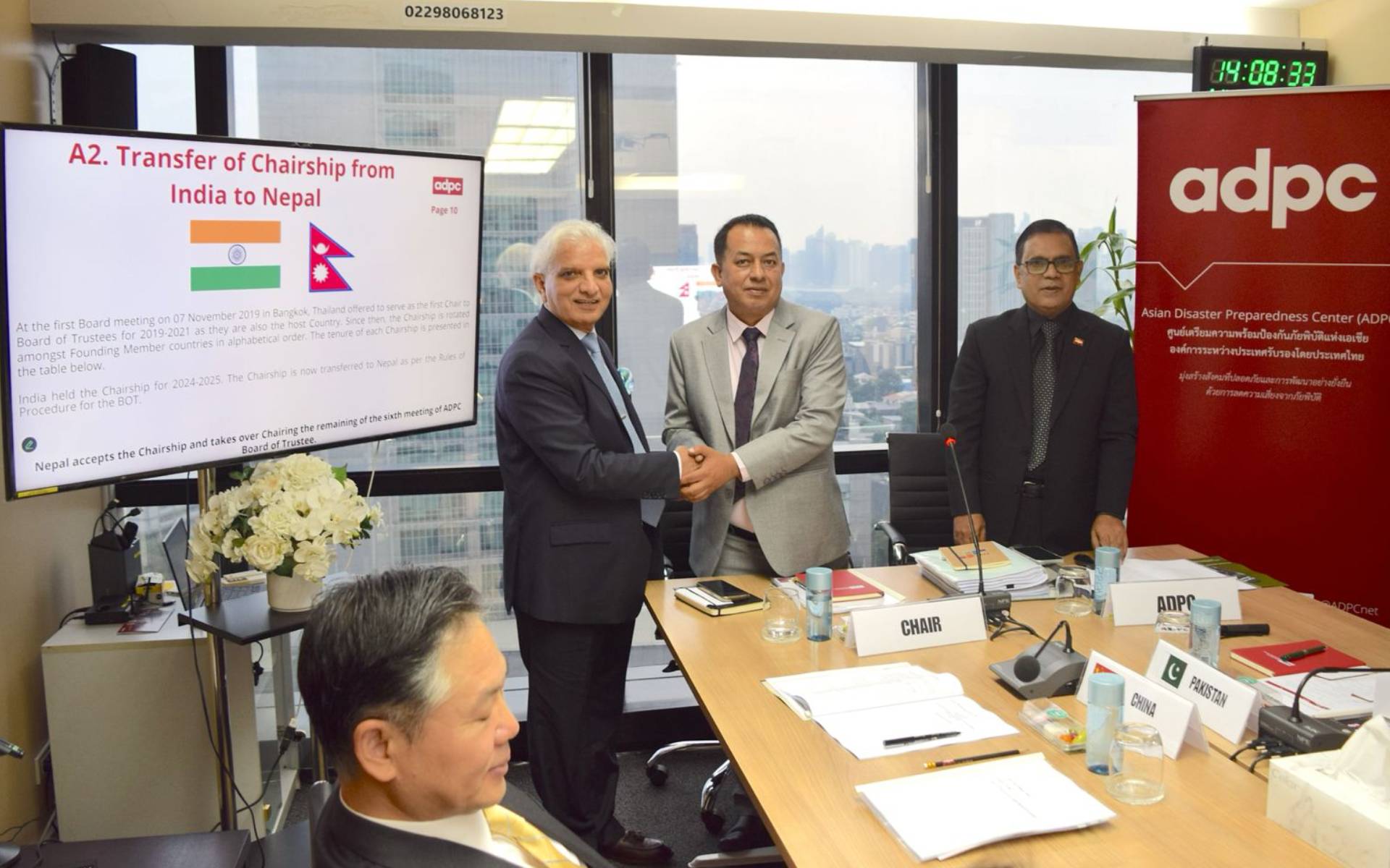 Nepal Assumes Leadership of Asian Disaster Preparedness Centre