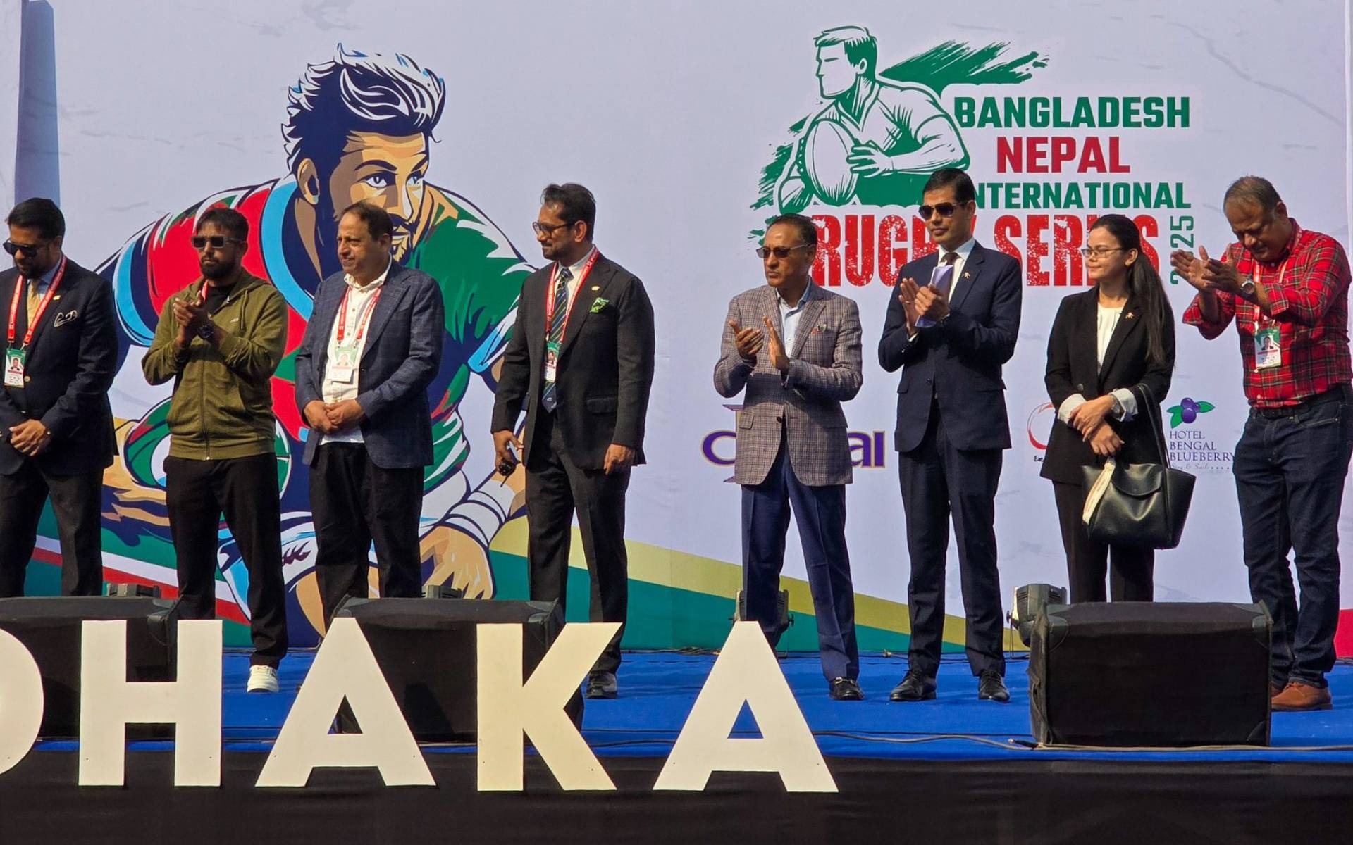 Nepal-Bangladesh Rugby Series 2025 Kicks Off in Dhaka