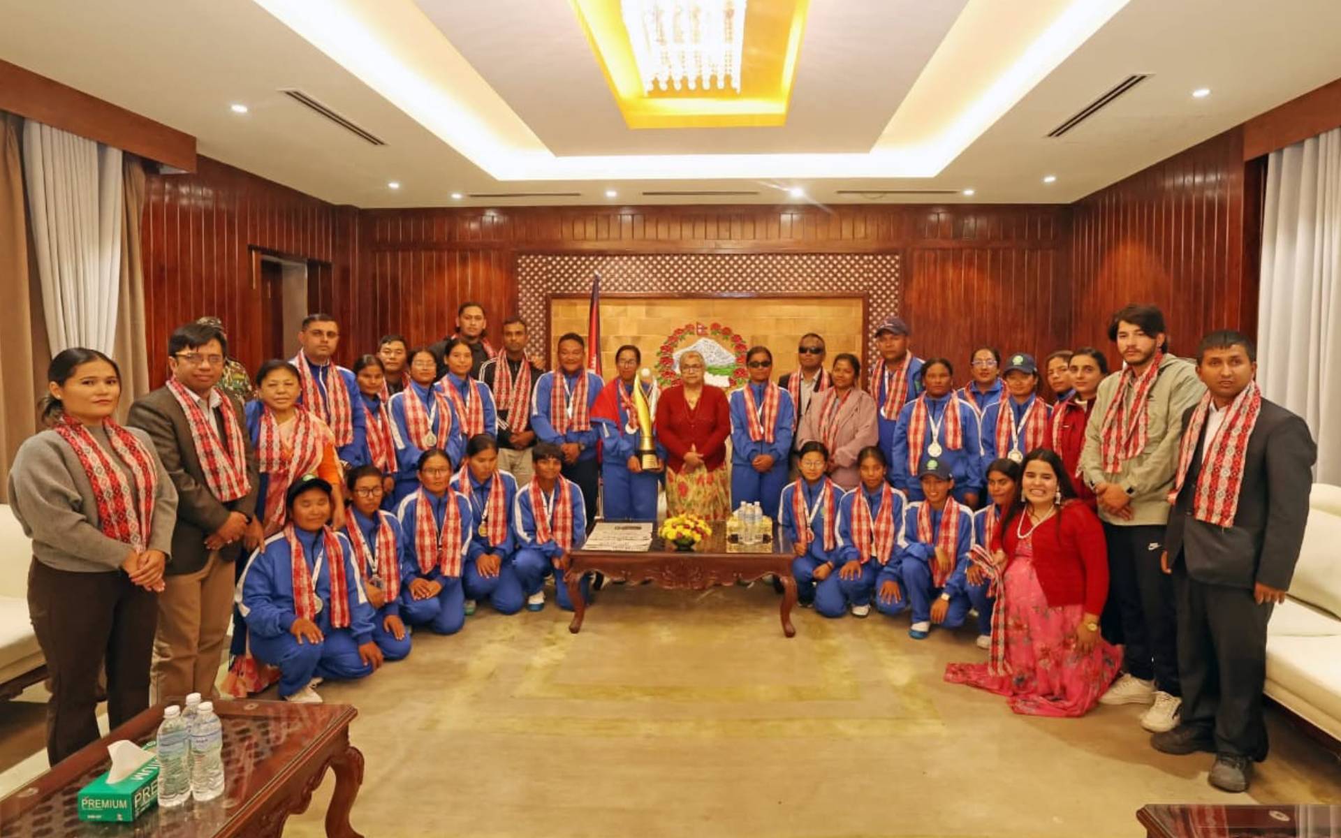 Prime Minister Karki Congratulates Nepali Blind Women’s Cricket Team for Historic World Cup Achievement