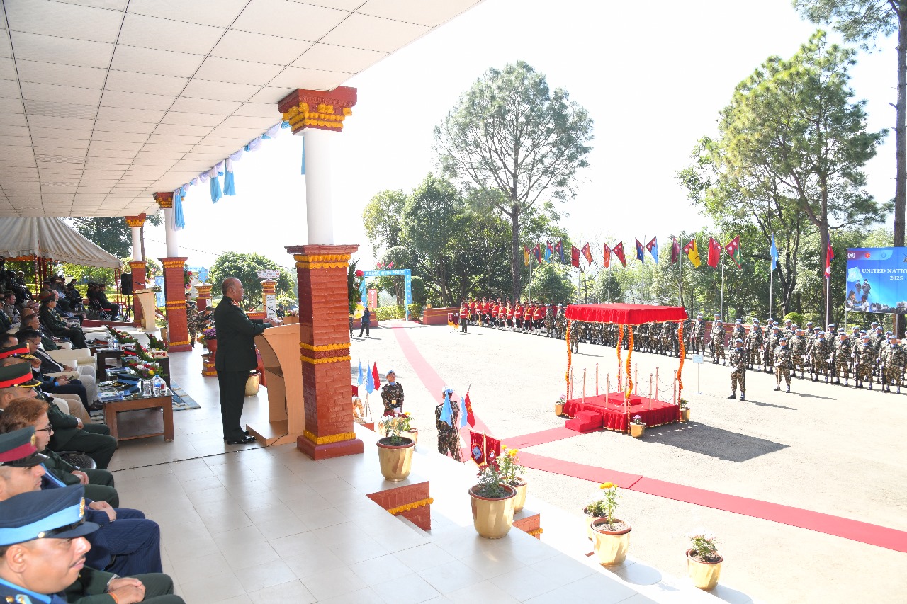 80th UN Day: CoAS General Sigdel Praises the Role of Nepali Peacekeepers in Various UN Peacekeeping Missions Across the World