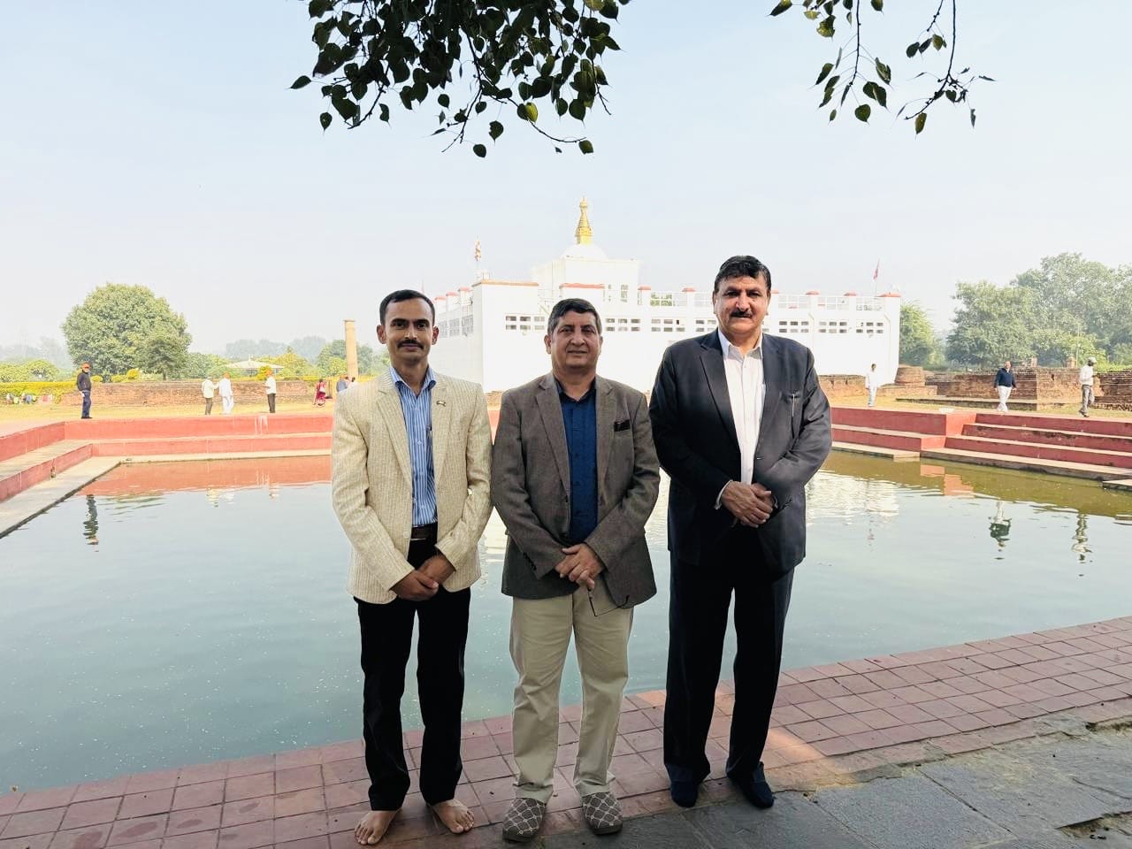 Pakistani Ambassador Hashmi Visits Lumbini and Bharatpur