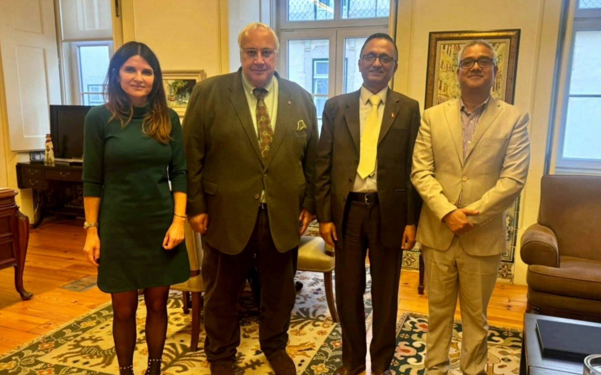 Ambassador Poudel Visits Lisbon City Council