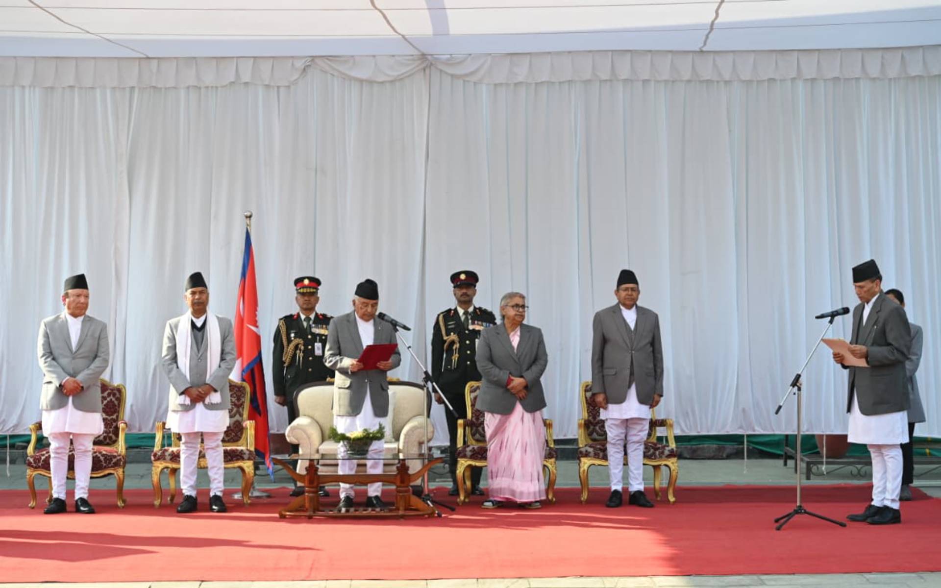 Balananda Sharma Sworn In as Nepal’s Foreign Minister