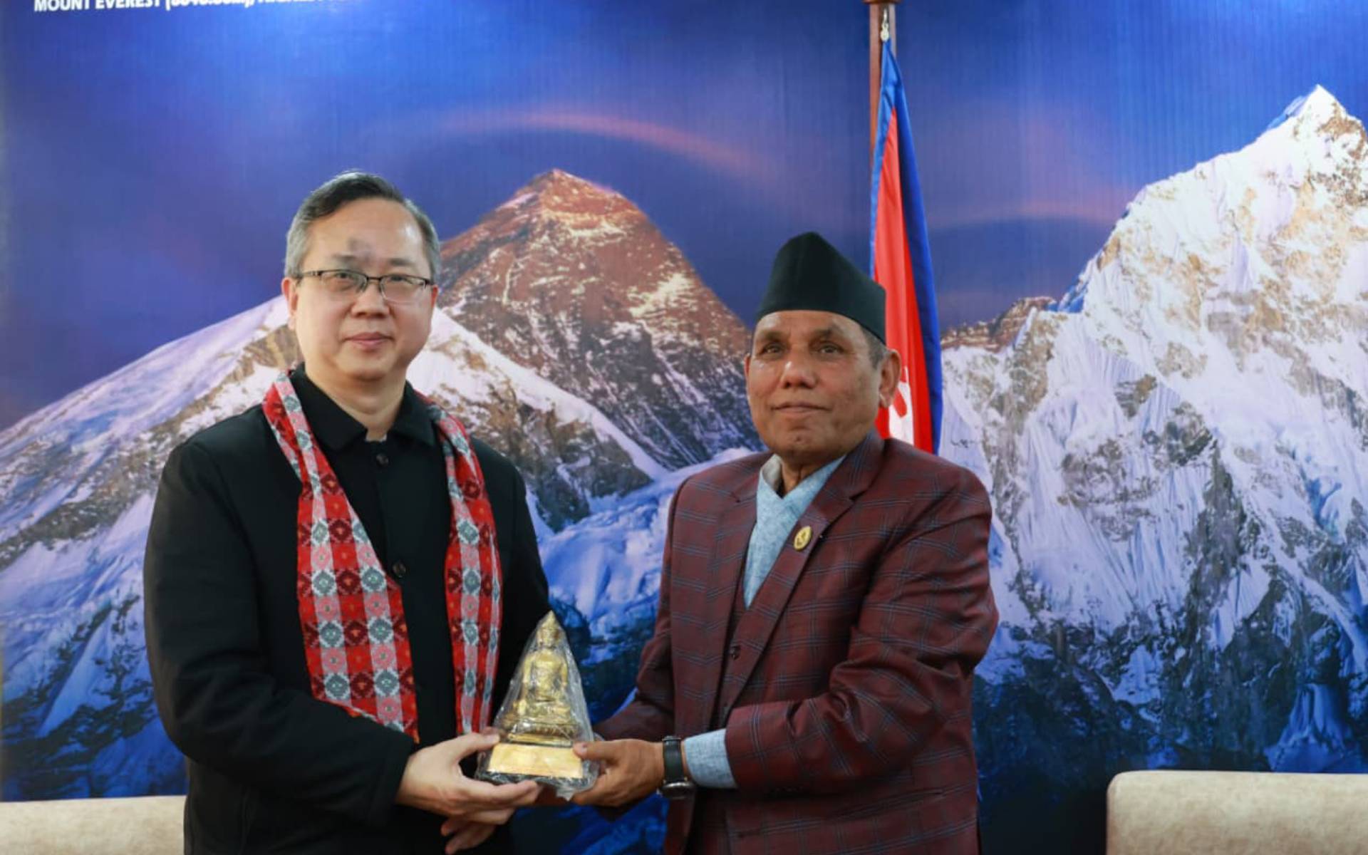 Chinese Ambassador Chen Song Pays Farewell Call on National Assembly Chairman