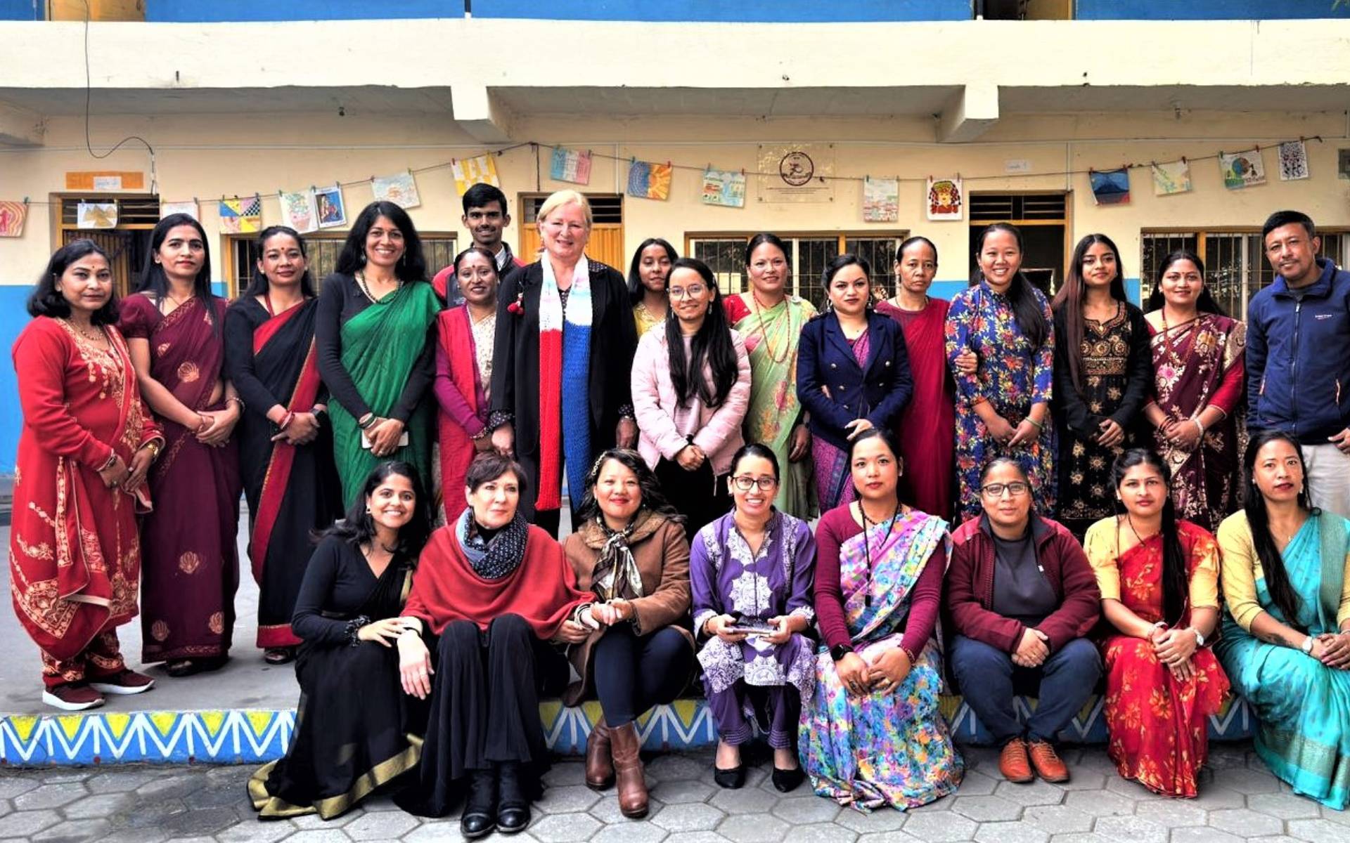 French Ambassador Visits École Victor Hugo Manjushree Vidyapith