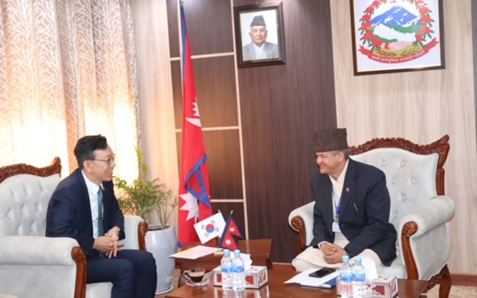 Korean Ambassador Meets Defence Secretary