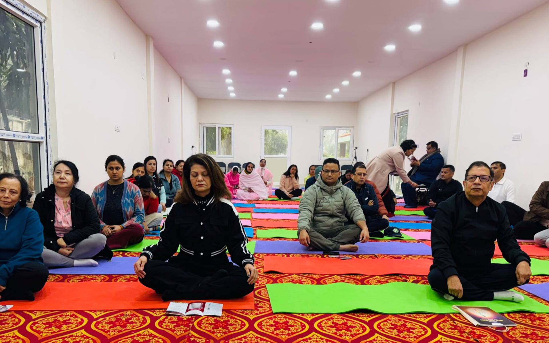 Nepal Embassy in India Celebrates International Meditation Day 2025