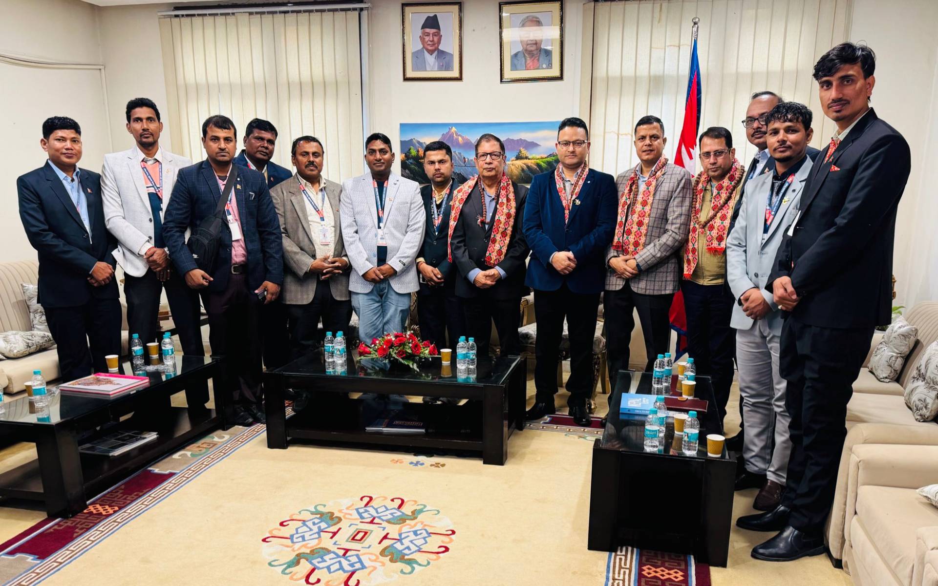 Nepal Embassy in India Hosts Visiting Nepali Journalists
