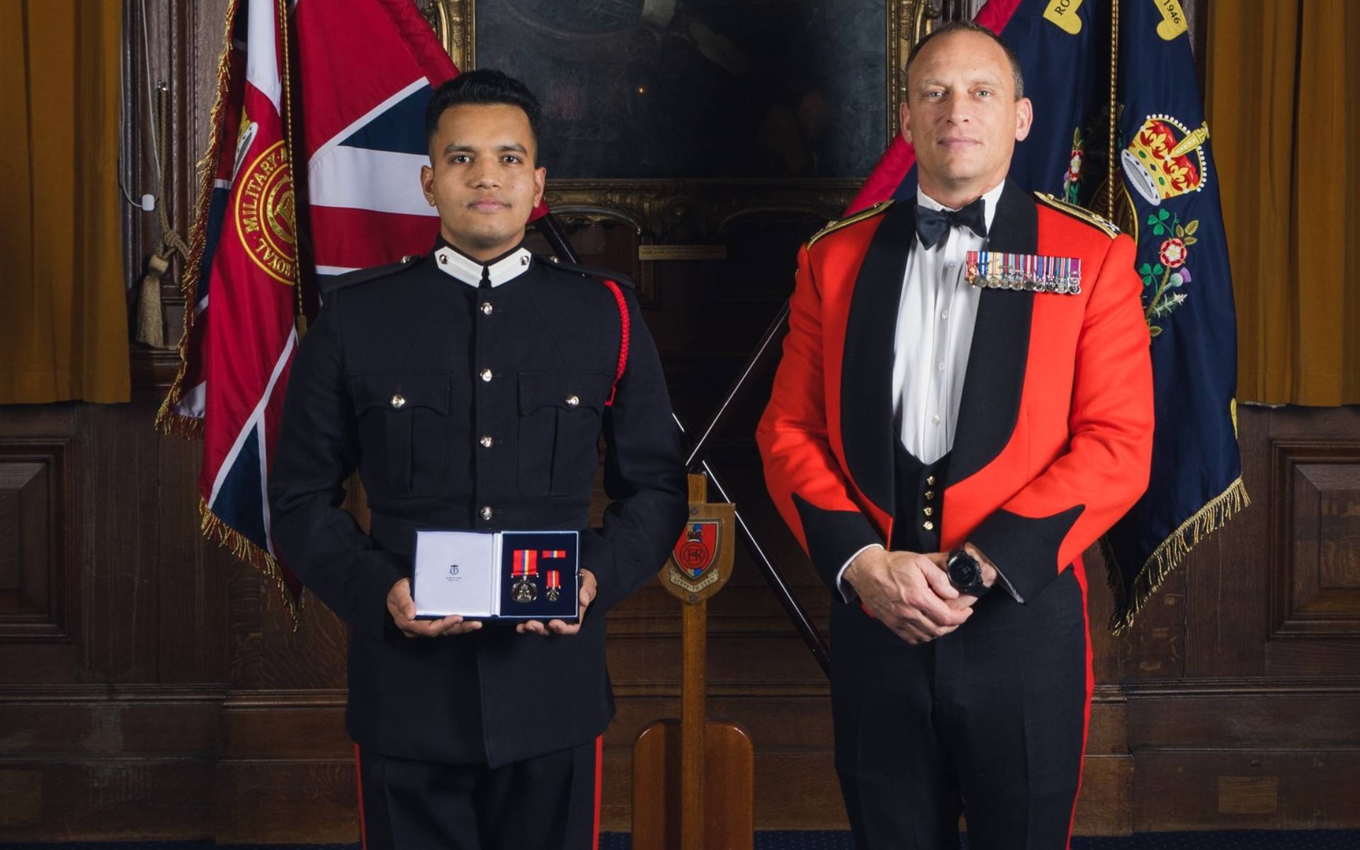 Nepali Officer Cadet Prabin Bhandari Receives Sandhurst Medal