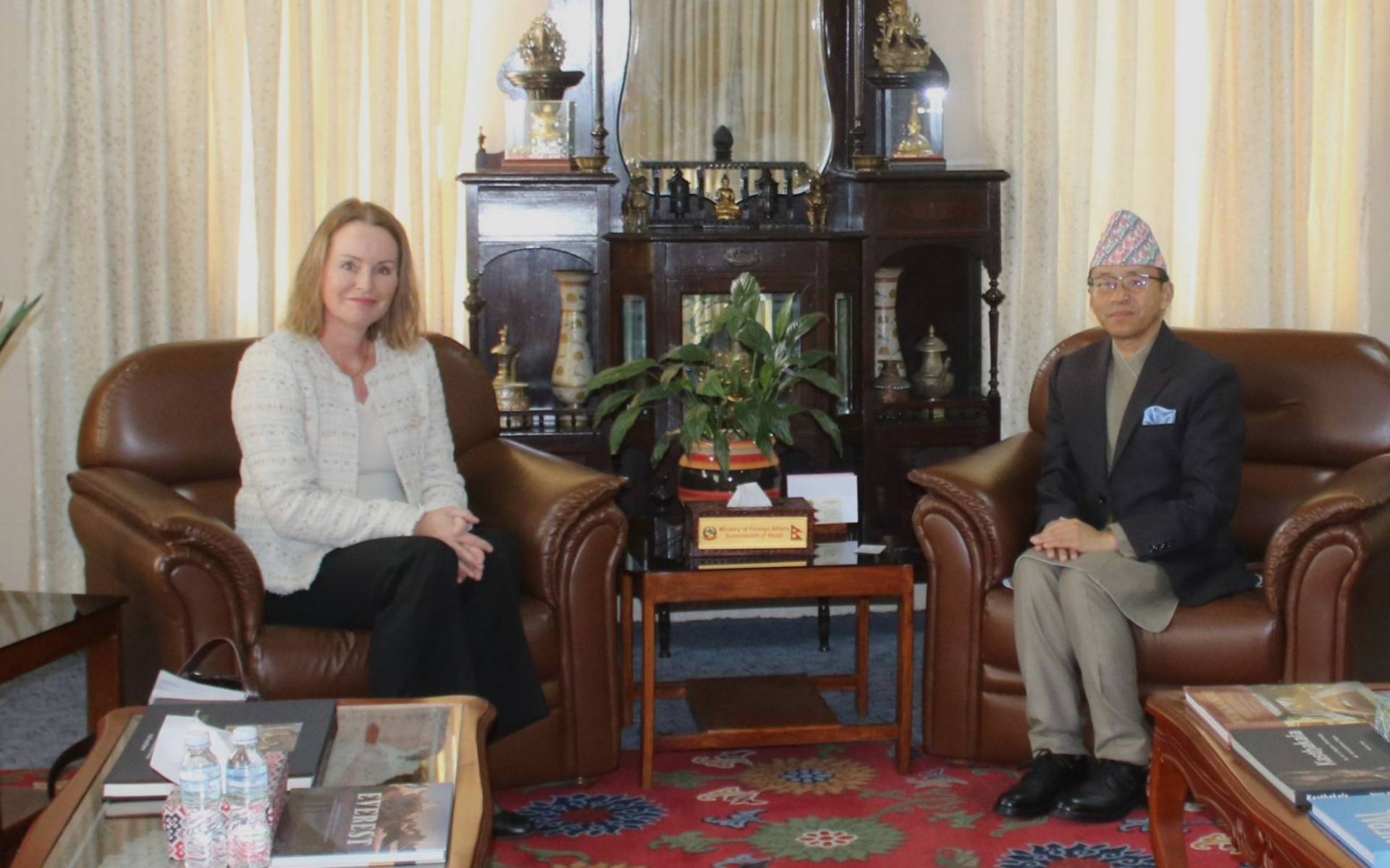 Norway’s New Ambassador Calls on Nepal’s Foreign Secretary