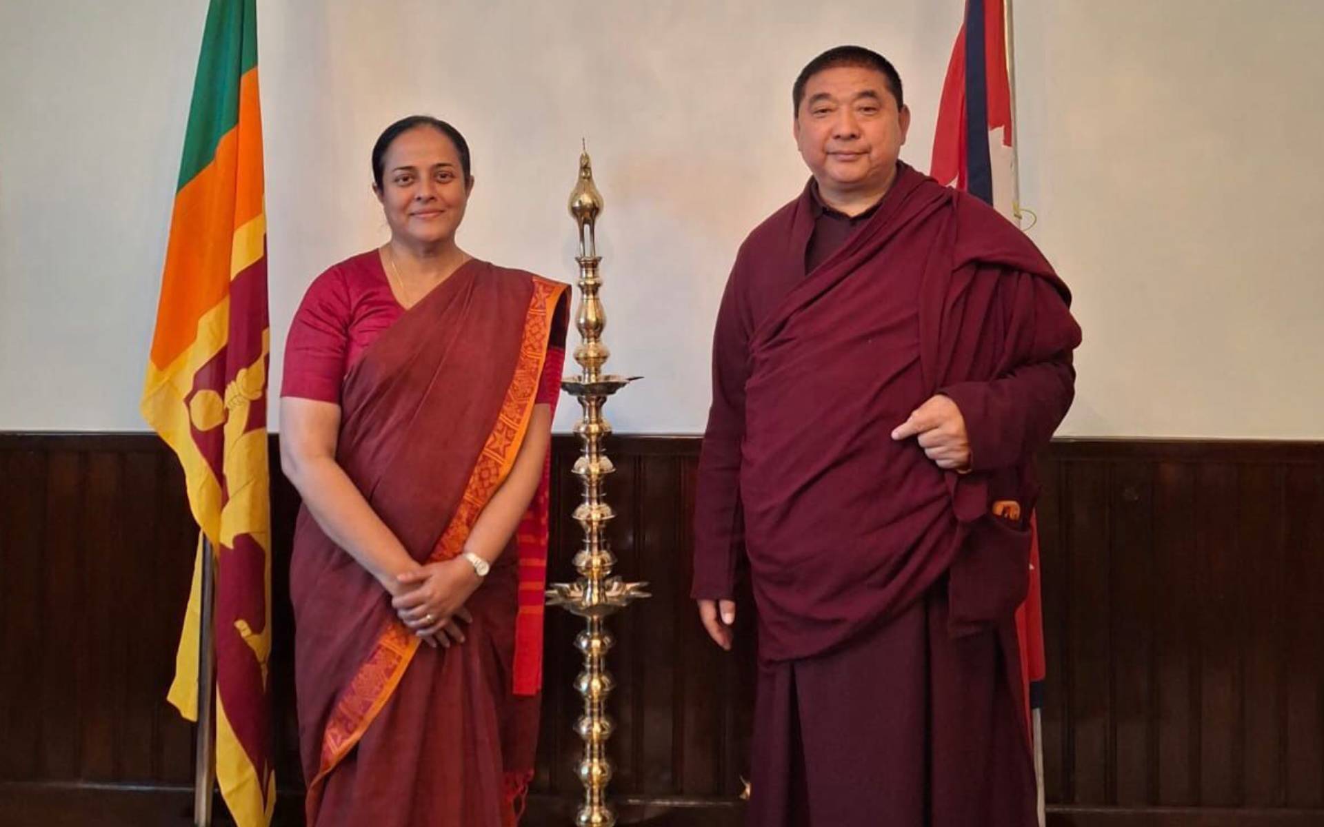 Sri Lanka, Lumbini Development Trust Discuss Buddhist Cooperation