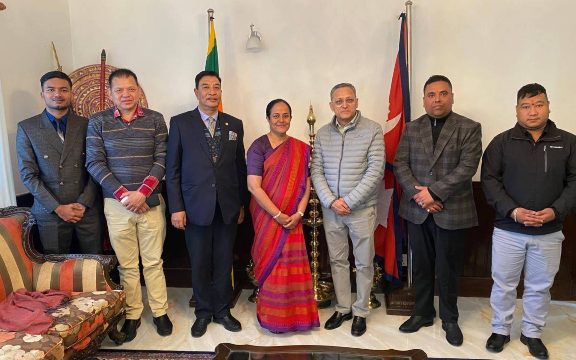 Sri Lankan Ambassador Meets Nepal–Sri Lanka Chamber to Boost Trade and Tourism