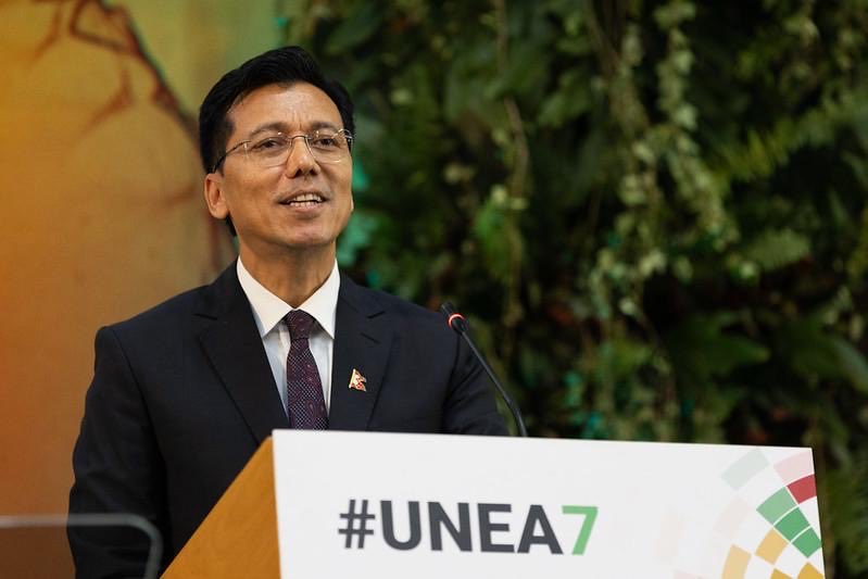 ECOSOC President Thapa Calls for Urgent Global Action at UNEA-7