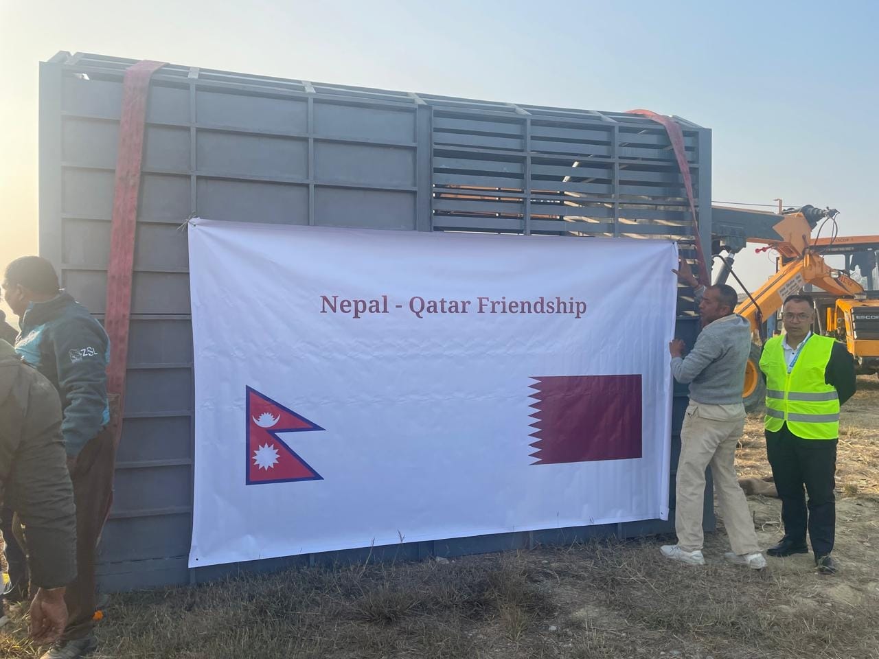 Nepal Gifts Pair of Elephants to Qatar