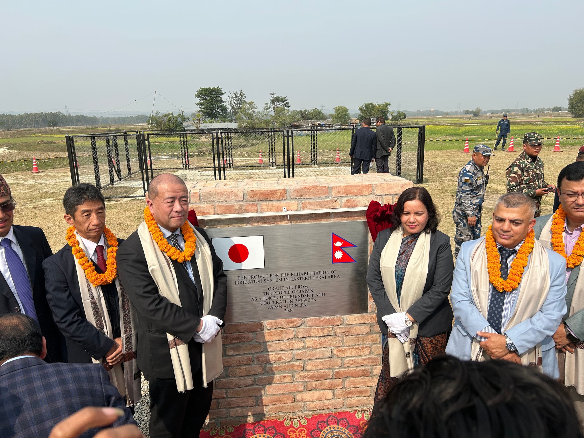 Japan Hands Over Rehabilitated Chandra Nahar Irrigation System in Saptari
