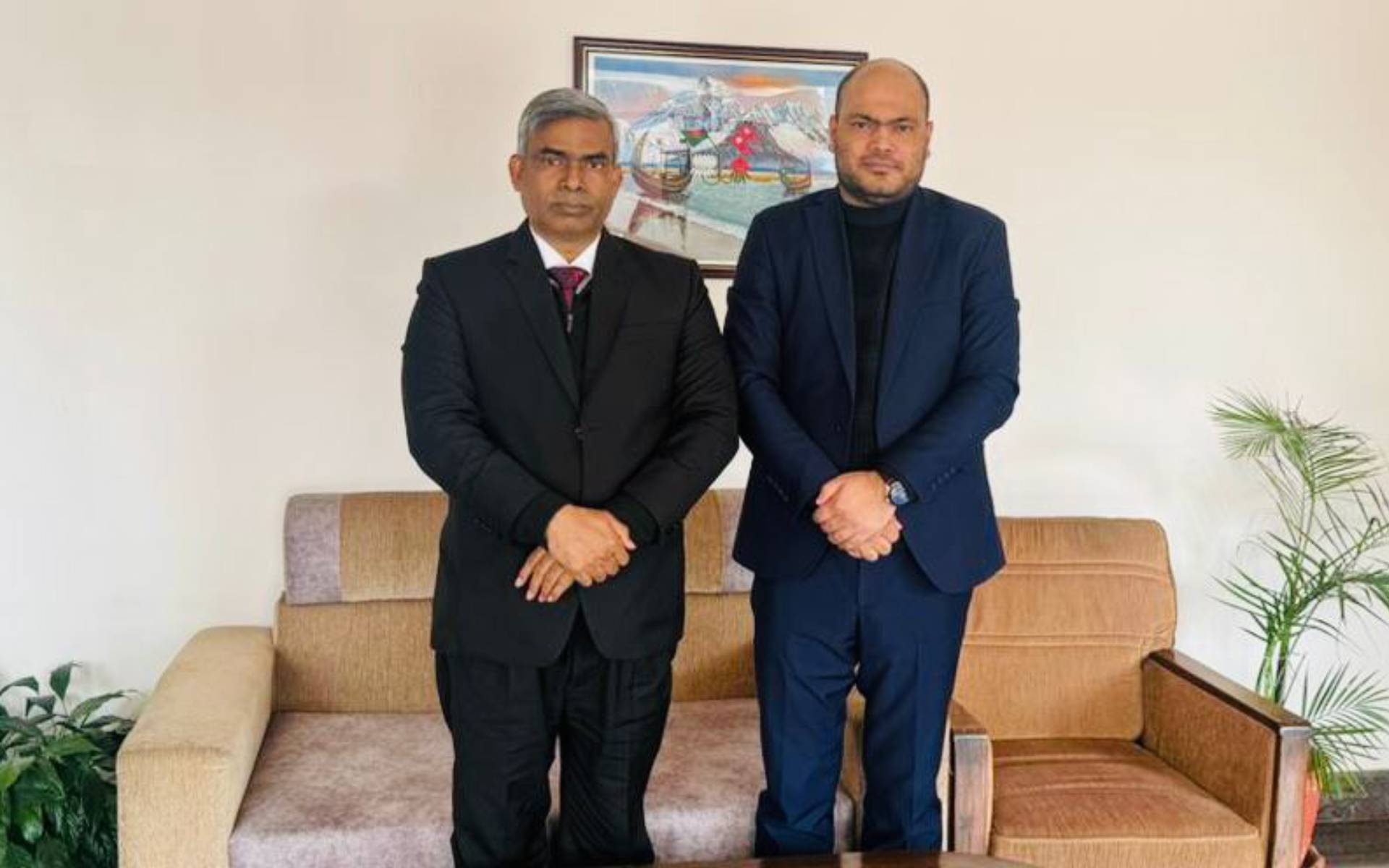 AIDIA Founder Meets Bangladesh Ambassador