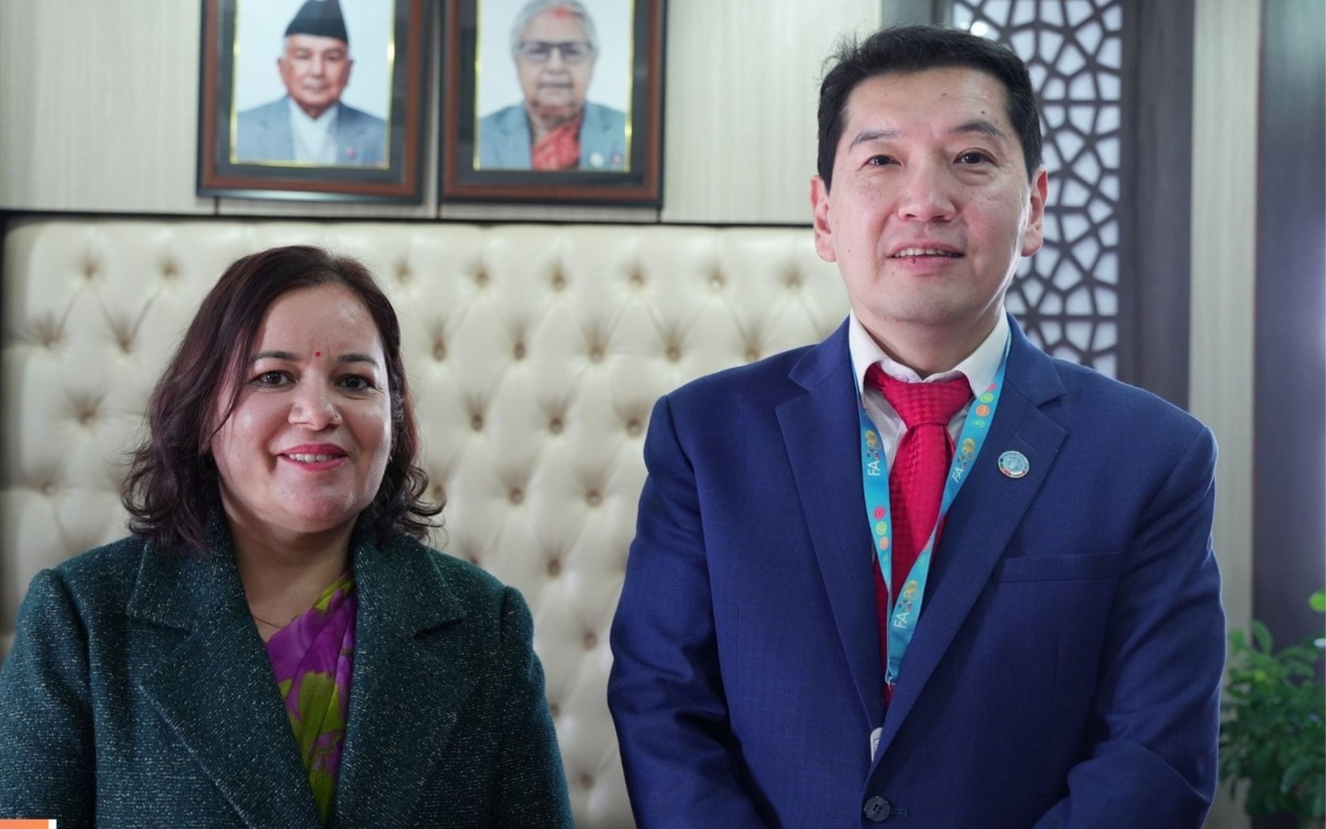 FAO Representative Meets Ministry Secretary to Strengthen Water–Energy–Food Collaboration