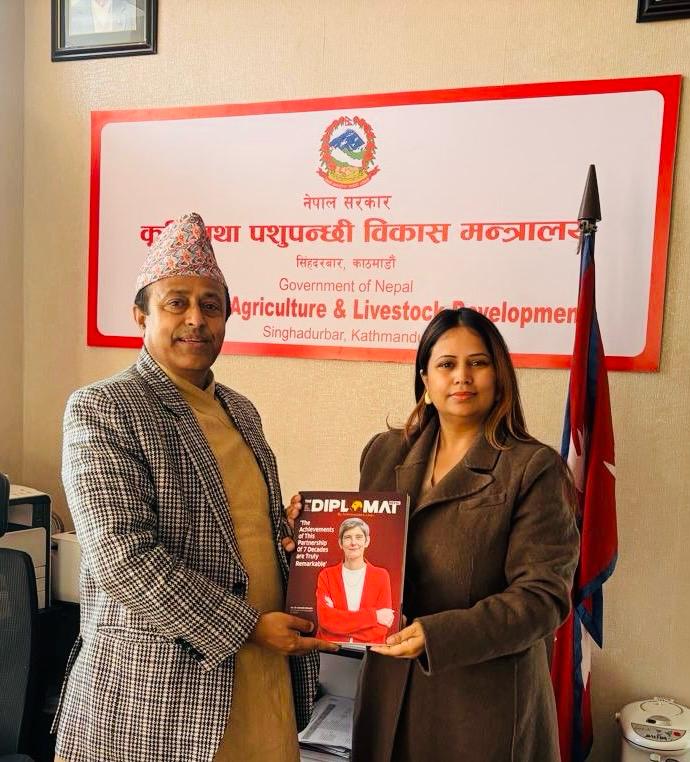 Strengthening Nepal’s Agriculture Through Innovation and Diplomacy