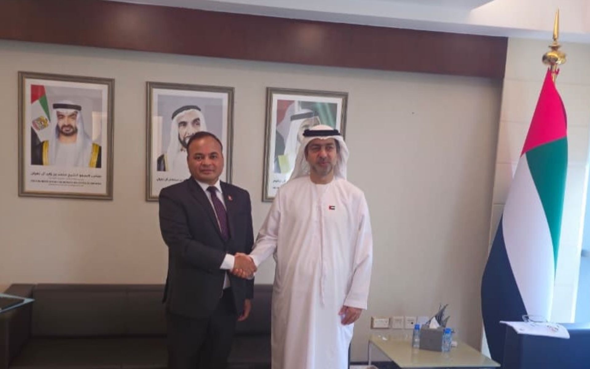 Nepal, UAE Discuss Expanding Economic Cooperation