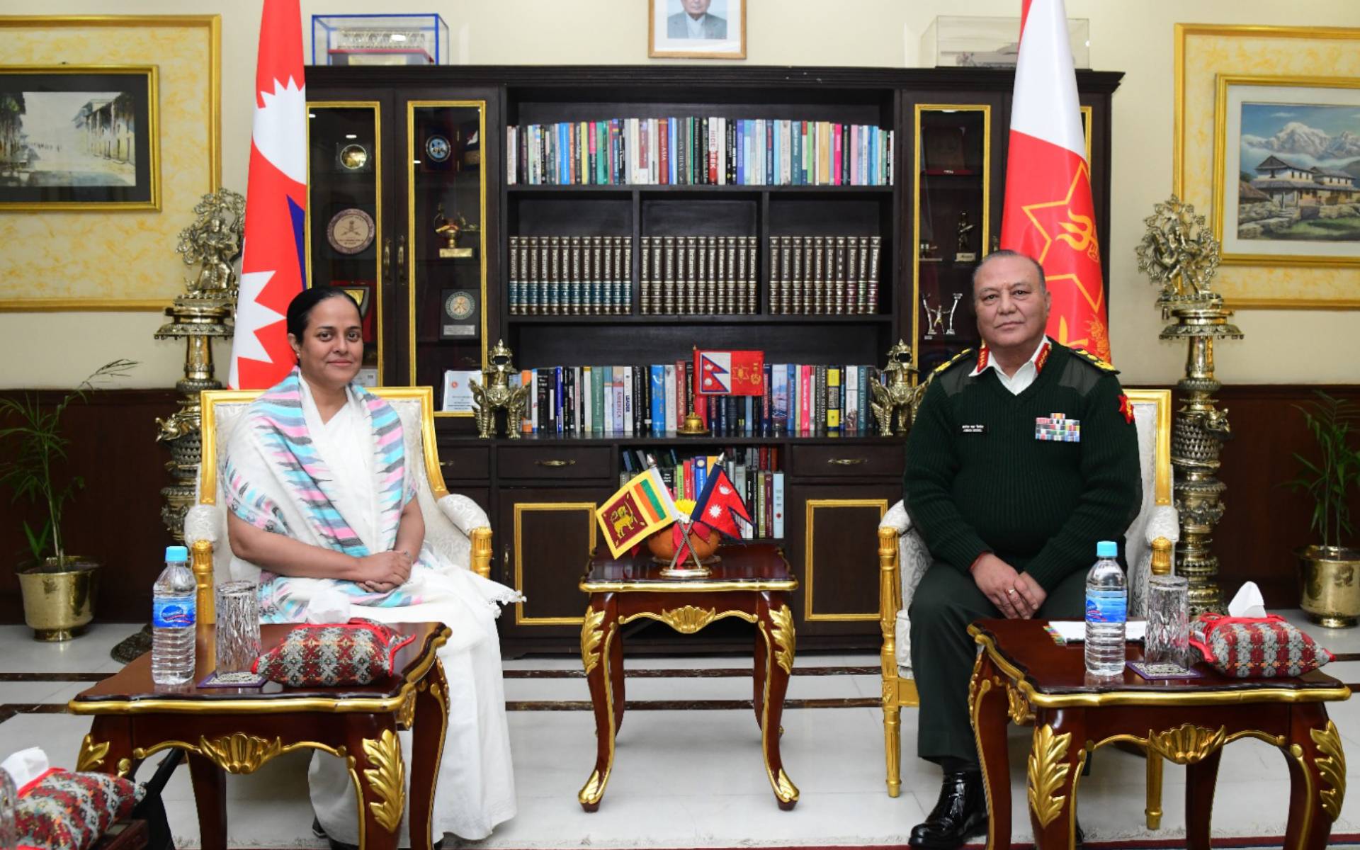 Sri Lanka and Nepal Discuss Defence Cooperation