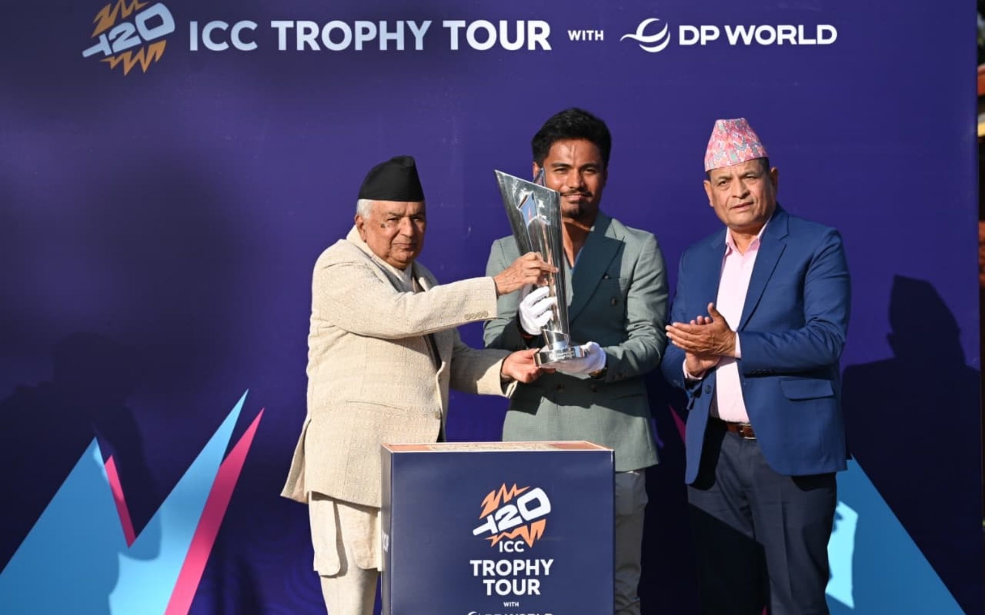 T20 World Cup Trophy Unveiled at Shital Niwas, President Paudel Highlights Nepal’s Rising Cricket Profile