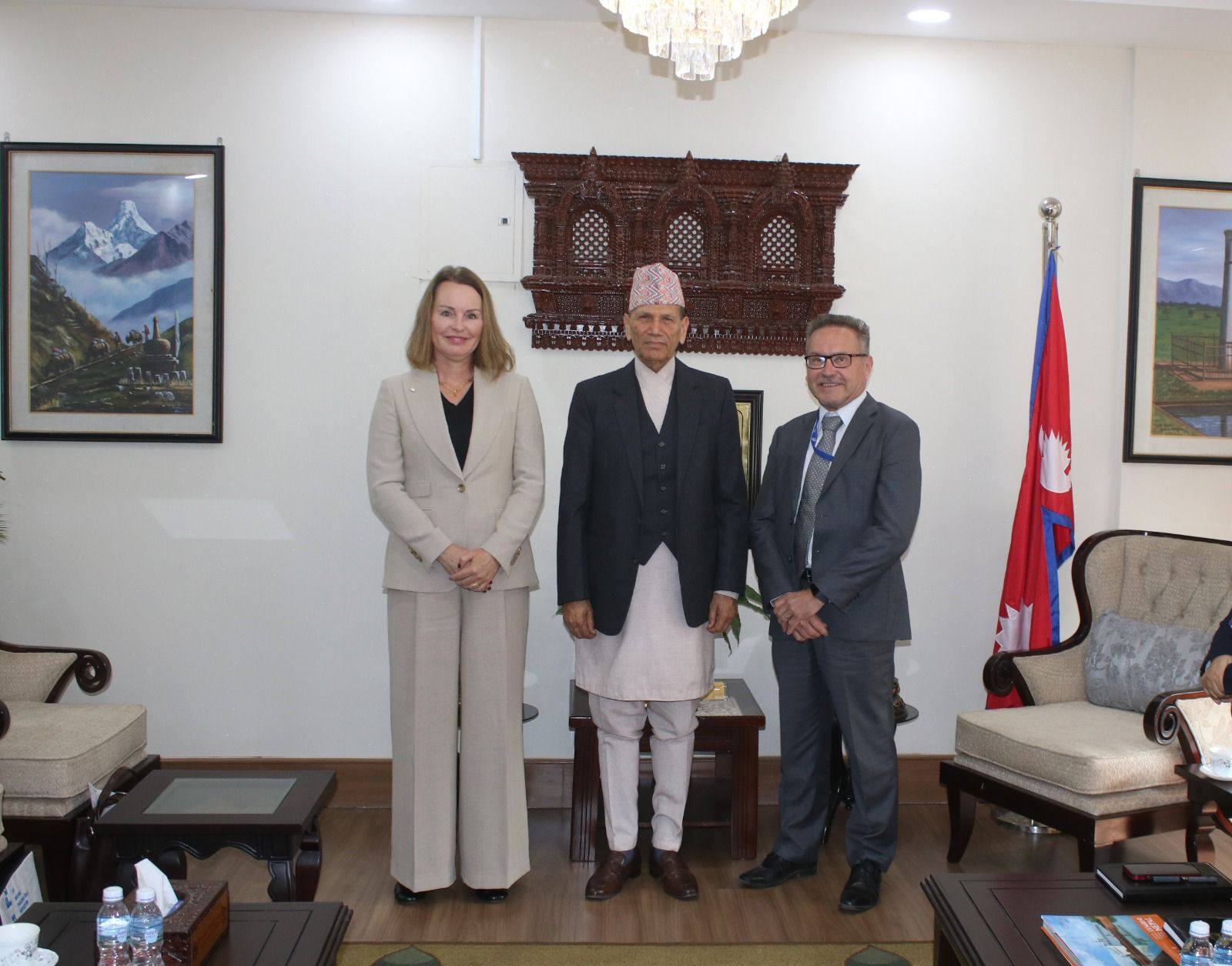 Nepal Discusses Bilateral Relations with Finland and Norway