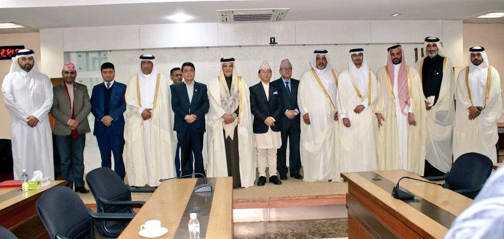 Qatar Chamber Delegation Meets Foreign Secretary Rai
