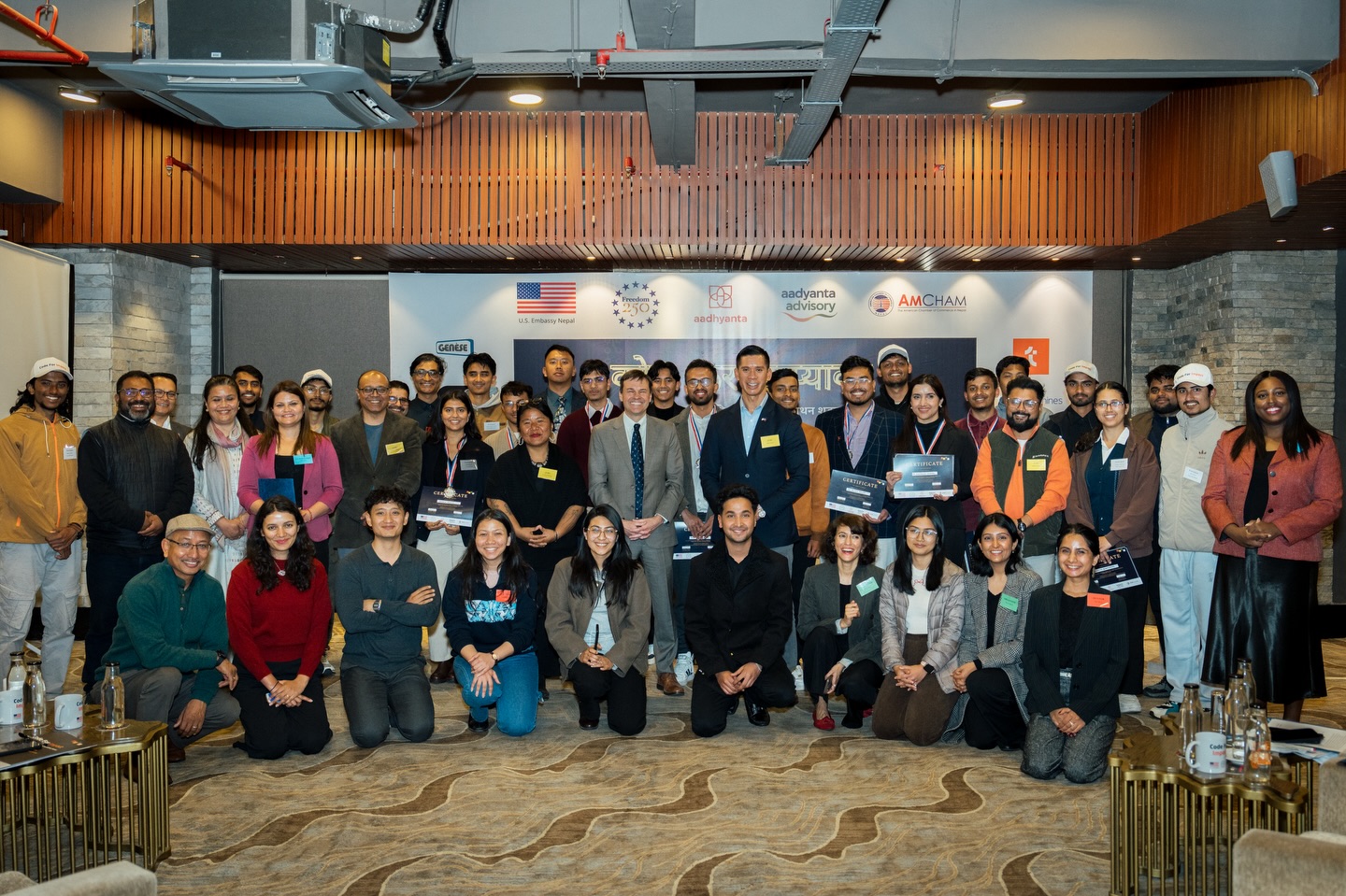 U.S. Diplomat Attends Code for Impact Tech Hackathon Finale in Kathmandu